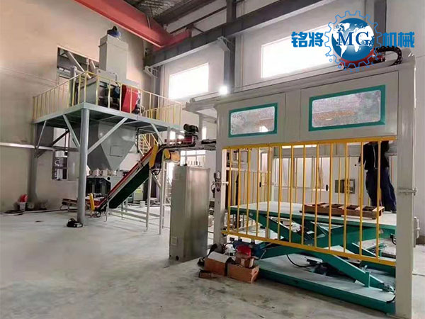 江蘇張家港輕質(zhì)石膏砂漿自動(dòng)化生產(chǎn)線安裝收尾！馬上準(zhǔn)備試機(jī)啦！