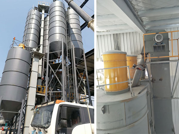 干粉砂漿設備選用螺旋輸送機還是斗式提升機？